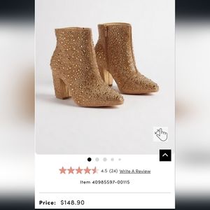 Betsy Johnson/ Torrid booties